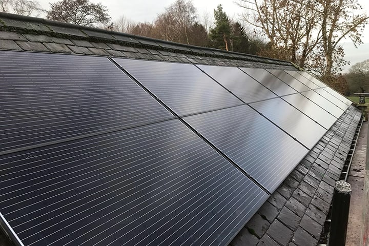 Slate Roof Solar PV