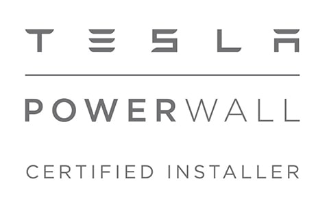 Powerwall Installer logo Tesla Powerwall Certified Installer