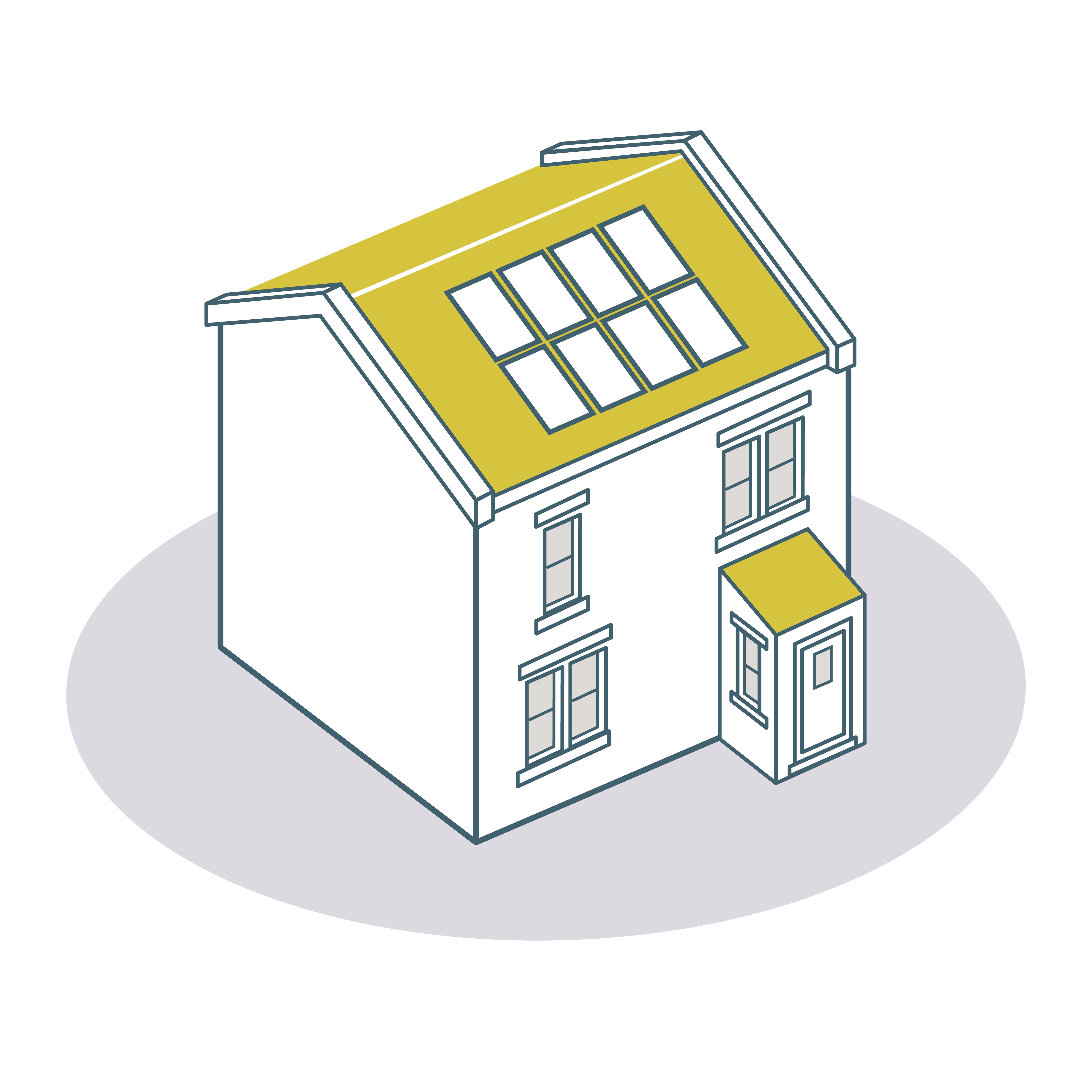 House-vertical solar panel-01