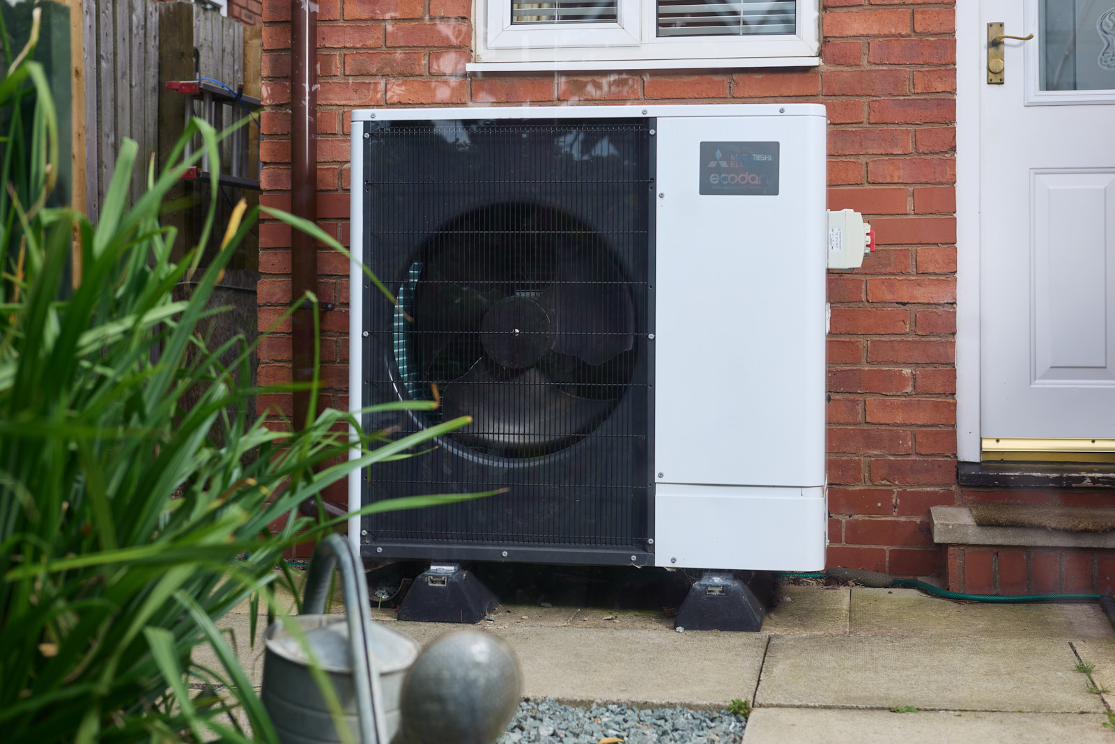 Mitsubishi Air Source Heat Pump installed by Green Building Renewables