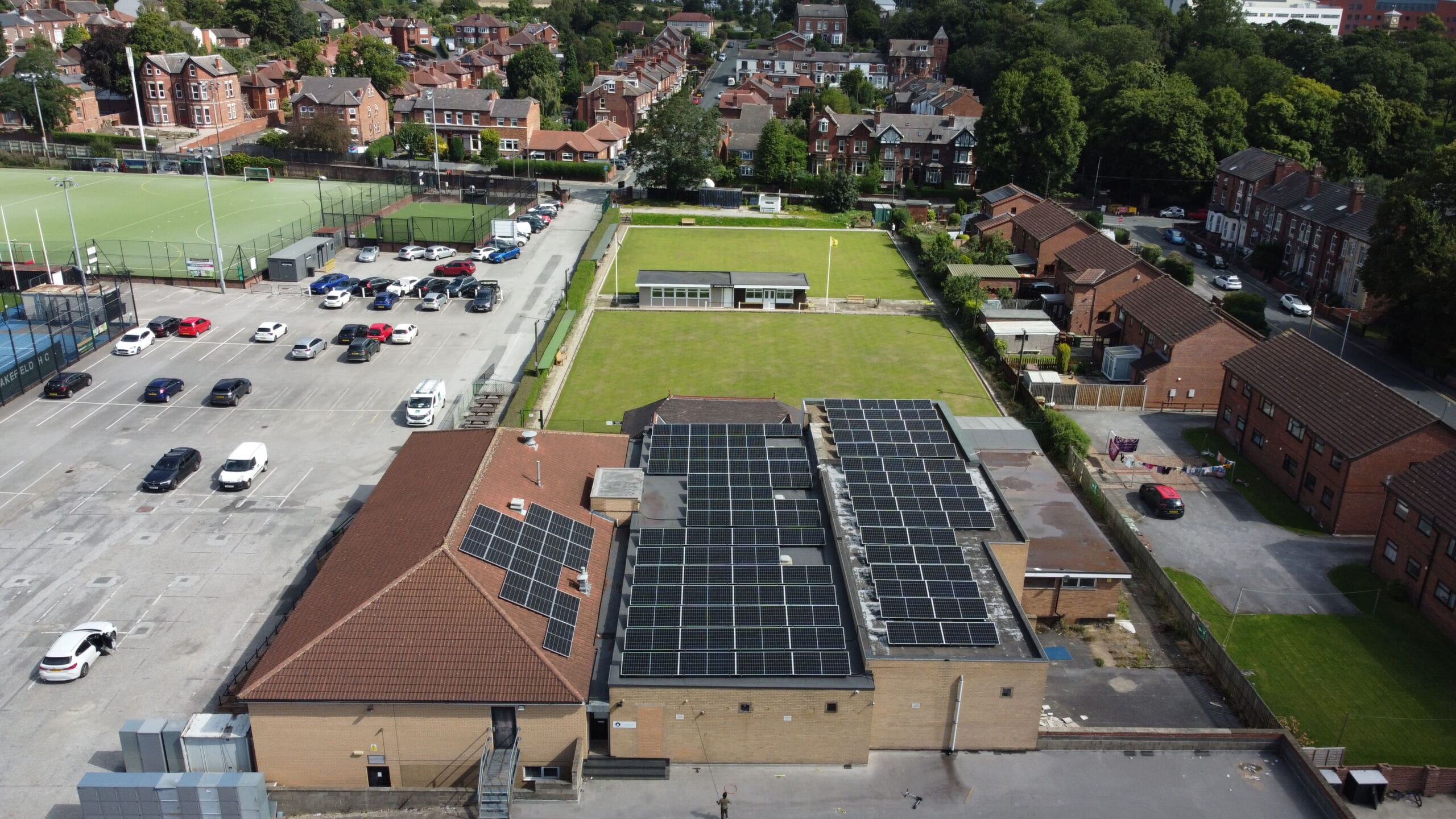 Wakefield Sports Club Aerial VIew